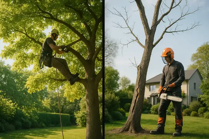 Élagage ou abattage d’arbre : différences, prix et réglementation